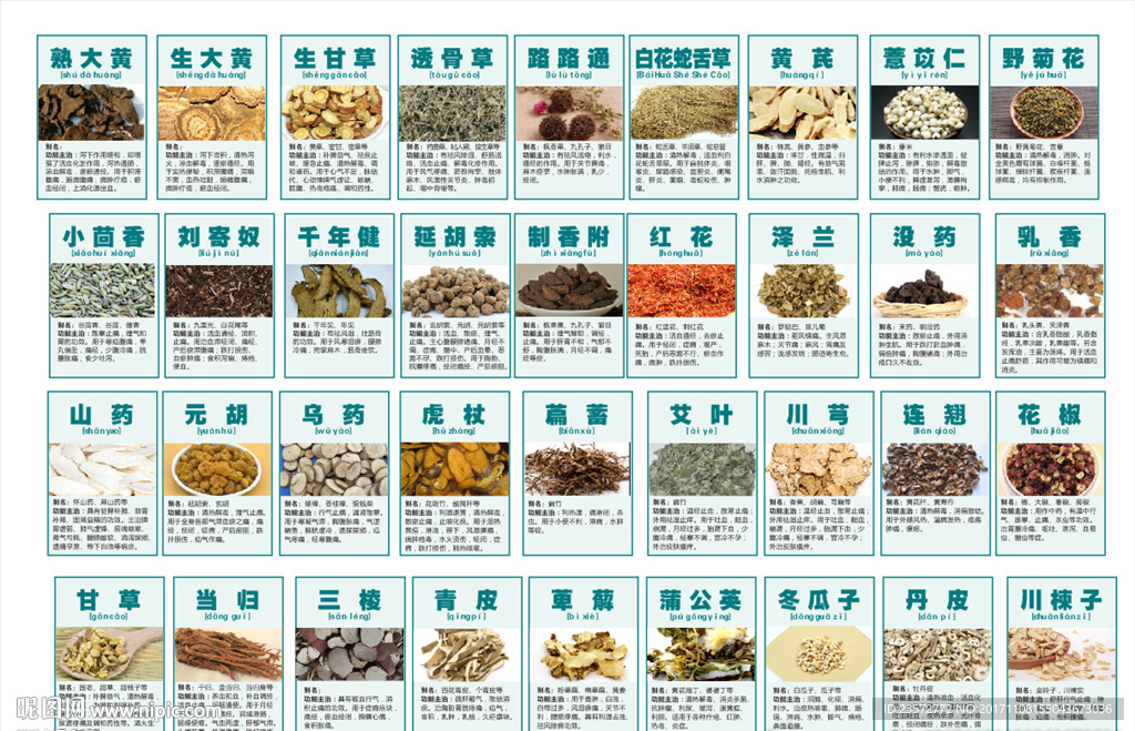 中药标签设计图__广告设计_广告设计_设计图库