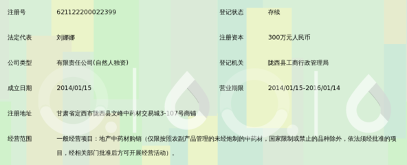 陇西金伦药业